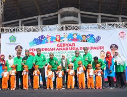 Ribuan Guru dan Anak PAUD se Sidoarjo Peringati HAN 2022