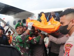 Jenazah Korban KKB Papua Dipulangkan ke Makassar