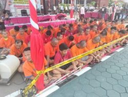 Dalam Waktu 10 Hari Polda Jatim Berhasil Ungkap 480 Kasus Curanmor  Surabaya, Indonesia Jaya –