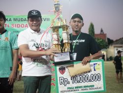 Tutup Turnamen Perseka  Muda Cup XVII, Wabup H. Subandi : Turnamen Perseka  Muda Cup Menjadi Wadah Mencetak Atlet Sepakbola Berprestasi