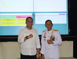 Wujud Sinergitas, Danlantamal V Kunjungan Ke Walikota Surabaya