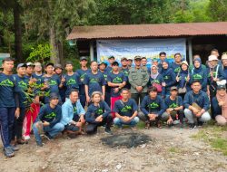 Rehabilitasi Hutan, Perhutani bersama PT. Paragon Technology and Innovation DC Kediri Tanam Ratusan Pohon di Lereng Gunung Lawu Magetan