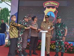 Danlanal Semarang Hadiri Apel Galar Pasukan Operasi Lilin Tahun 2023