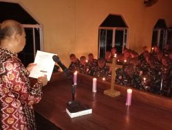 Perayaan Natal Tingkatkan Semangat Prajurit Ksatria Siswa Dikmata TNI AL