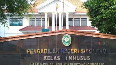 Sah Bersalah..!!! Pengadilan Negeri Sidoarjo Memutus Perkara Pidana Pajak In Absentia Pertama Di Indonesia