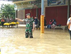 Dandim 0829/Bangkalan Pantau Langsung Wilayah Terdampak Banjir