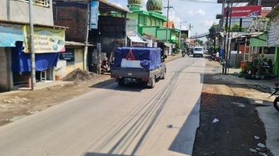 Pemkab Sidoarjo Bangun Drainase Panjang 1 Km di ruas Jalan Beton Geluran-Suko