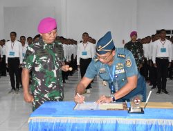 Serah Terima 99 Casis Tamtama TNI AL Gelombang I TA. 2024 Satdik – 3 Sorong