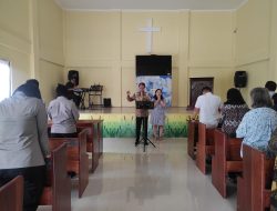 Jelang Paskah, Gereja Oikumene Gelar Ibadah Anggota Polri dan Masyarakat