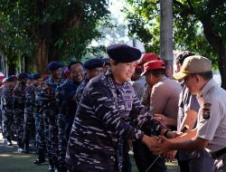 TNI-Polri Kompak, Komandan Satdik – 2 Kodiklatal Kunjungi SPN Batua Polda Sulawesi Selatan