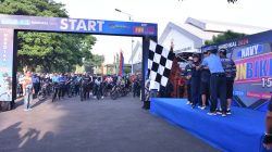 Warnai Hardikal Ke-78, Gowes Navy Fun Bike 15 Km Keliling Markas TNI AL