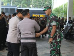 Peringati May Day, Dandim 0830/Surabaya Utara Ikuti Apel Pengamanan Gabungan